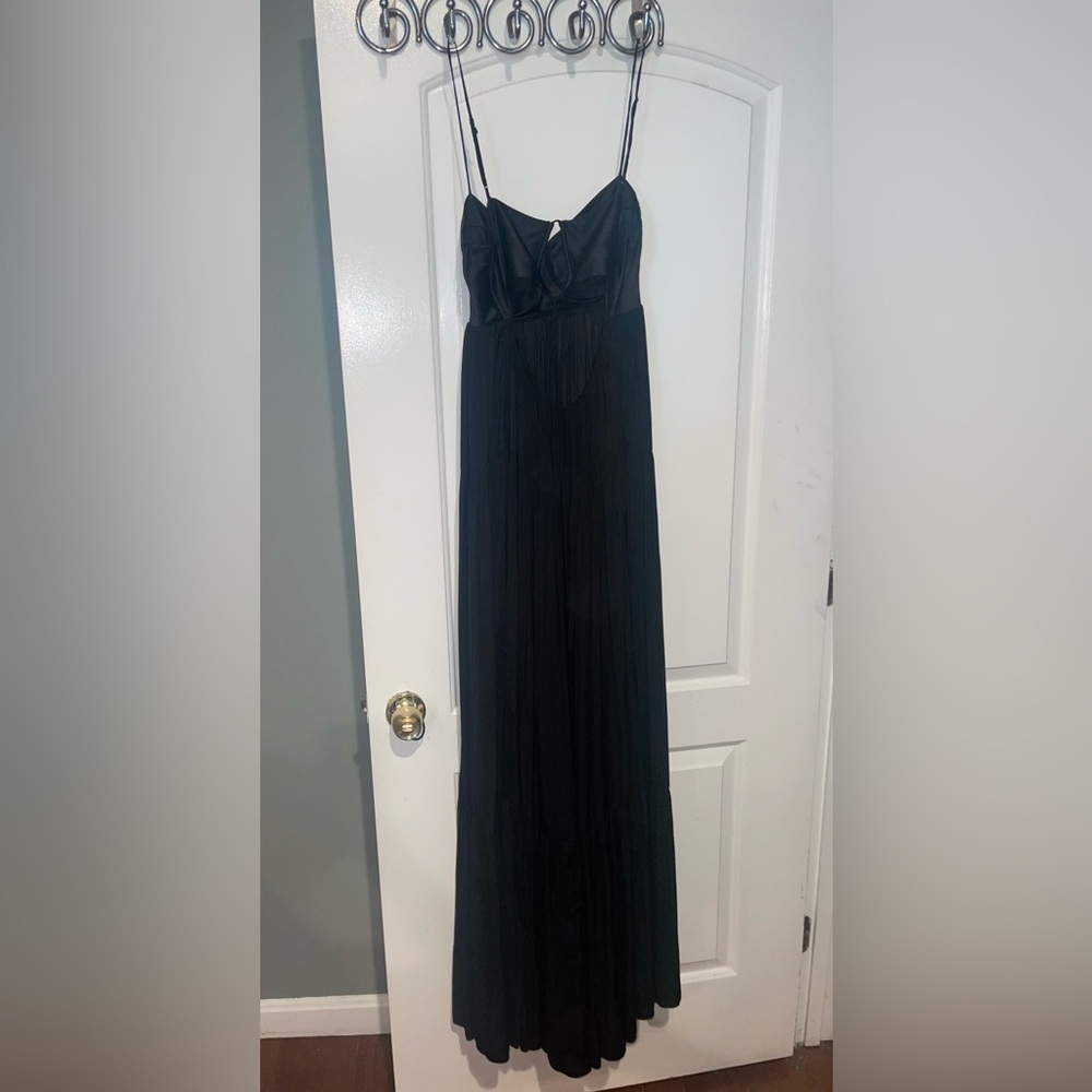 New! Free People Freya Black Maxi Dress 🖤 Medium - Picture 10 of 16